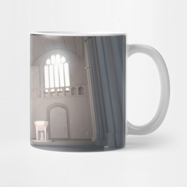 3D atmospheric artist impression of light filled church by Citrus Canyon